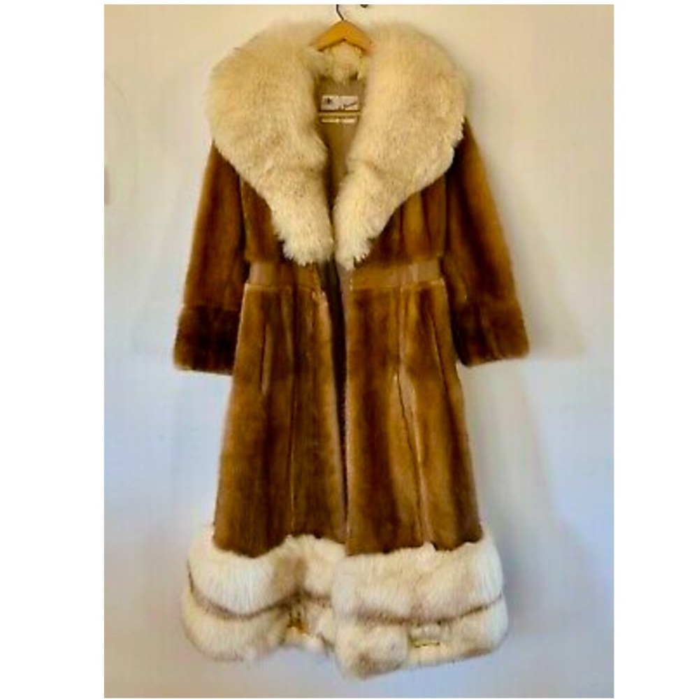 SOLD✌🏼60s/70s Customizable Fur Penny Lane Coat
